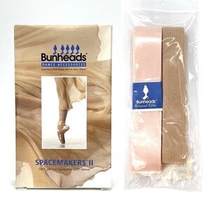 Bunheads Spacemakers II + Rehearsal Ribbons/Elastic Ballet Pointe New NWT